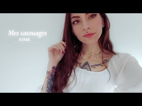 🖤 ASMR FRANÇAIS | JE TE MONTRE MON NOUVEAU TATOUAGE | CHUCHOTEMENT 🖤