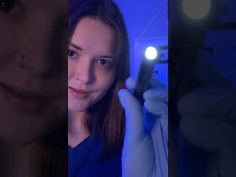 Doctor Eye Exam 👁️✨  #asmr #asmrshorts