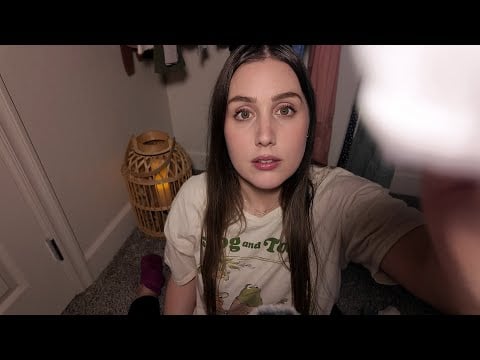 asmr best friend does your makeup! 💄💕