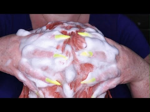 ASMR Shampoo and Hair Wash (Scalp Massage, Scalp Scratching, Long Nails) Hair Salon Roleplay