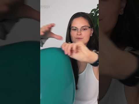 This balloon has one job: squeak. 🎈 #asmr #balloon #shorts #satisfying #sound