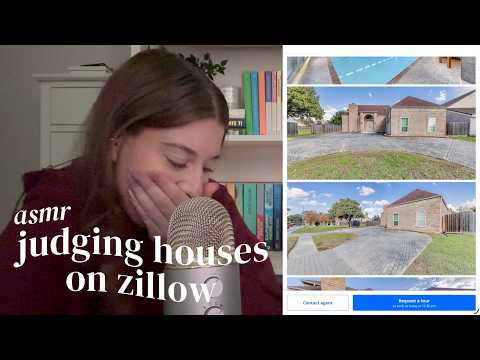 asmr | reacting to american homes on zillow