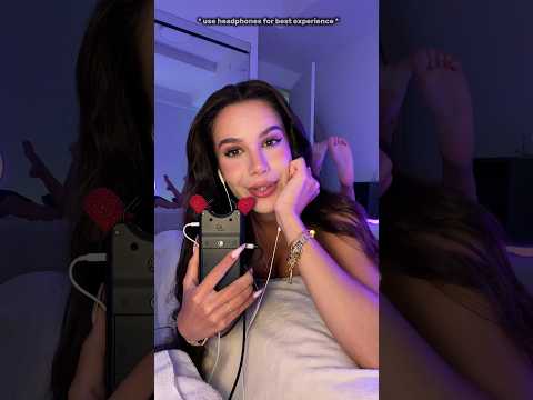 Your girlfriend helps you to fall asleep ASMR 🥰❤️😘 #asmr #asmrtriggers #asmrsounds #sleep #relax