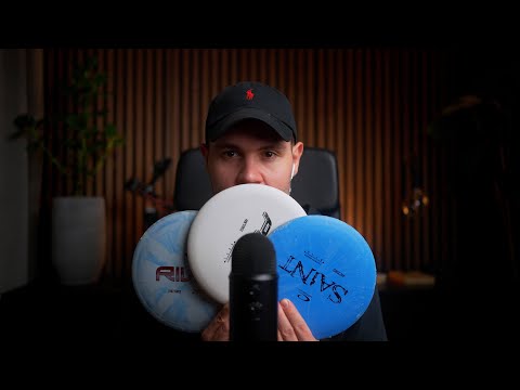 ASMR frisbee tapping