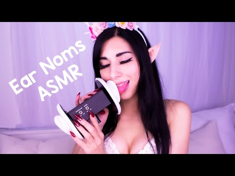 Elf Ear Noms, Ear Licking and Ear Eating (No Talking) INTENSE TINGLES for SLEEP