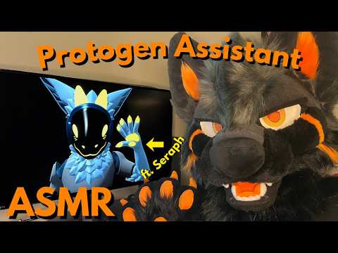 [Furry ASMR] My Protogen ASMR Assistant ft. Seraph