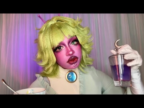 ASMR💜 Alien Prepares You for Your Coronation as Emperor! (with Alien Language)