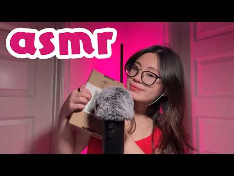ASMR Tapping and Visual Triggers | Skincare Product Unboxing