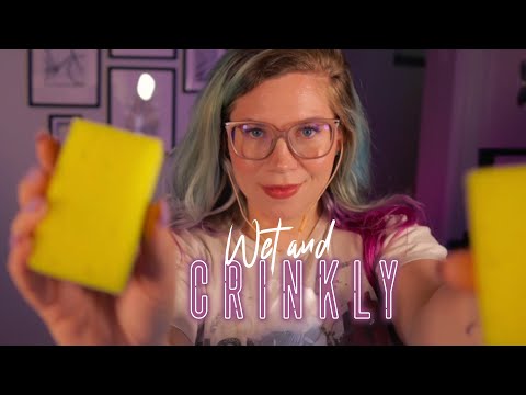 ASMR | Shaving Cream | Wet and Crinkly