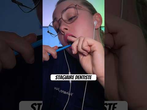 Stagiaire dentiste #asmrfrançais #asmrroleplay #asmrmedical #dentiste #stagiaire