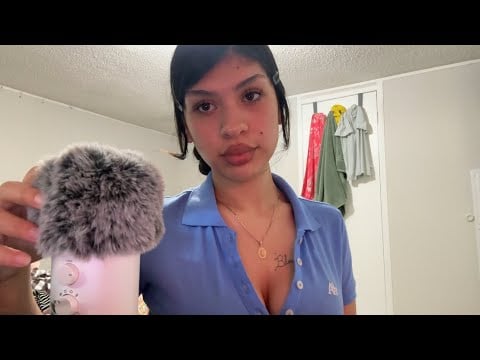 ASMR girl secretly in love helps you sleep (comforting you) 