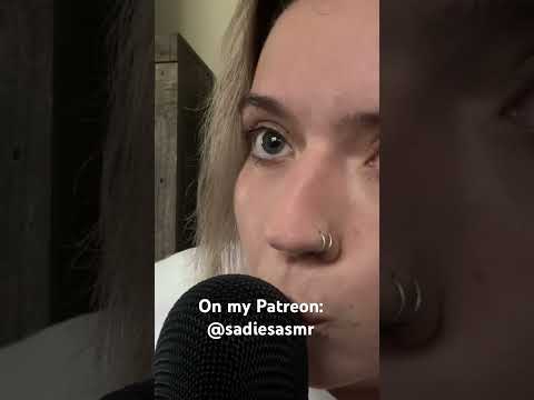 New Patreon Only Video! #asmr #asmrmouthsounds #asmrsounds