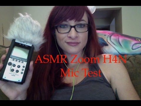 ASMR Zoom H4N Mic Test Whispered Ear to Ear with Lots of Triggers