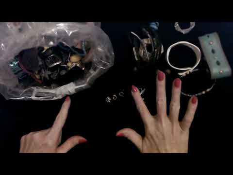 ASMR | Goodwill Jewelry Bag Show & Tell 3-24-2023 (Whisper)