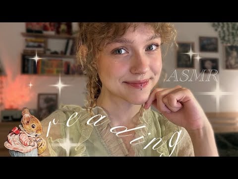ASMR ~ reading you the Tale of Benjamin Bunny🐰 // Russian accent ✩₊˚.⋆☾⋆⁺₊✧  