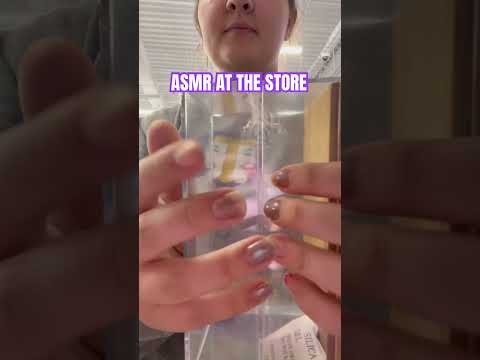 ASMR AT THE STORE #asmr #makeup #fortunetelling #tinglesensation #asmr allaboutthetingles