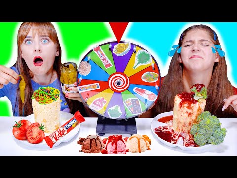 ASMR Mystery Wheel Of Ice Cream Challenge By LiLiBu