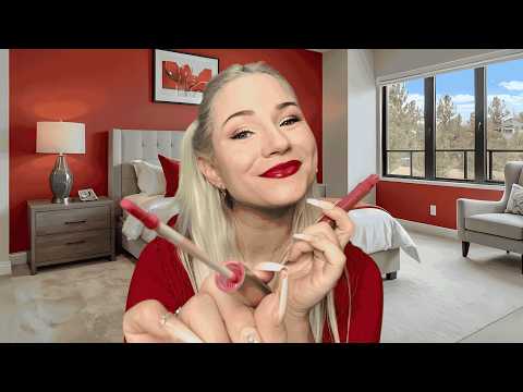 ASMR Friend Secretly in Love With You Does Your Valentine's Day Makeup (WLW Roleplay)