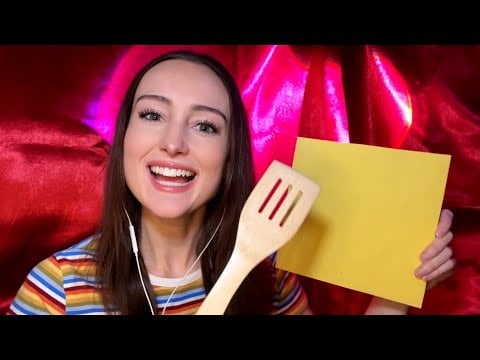 ASMR Guess the Word Thanksgiving Edition 💛 (10 words - answers at the end)