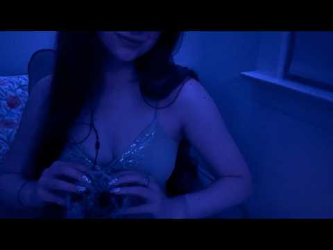 I give you a head massage on a hot summer night ASMR
