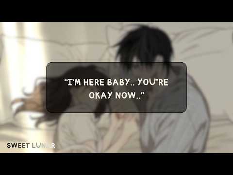 [ASMR] Holding And Cuddling You After A Nightmare [heavy breathing] [Sleep Aid]