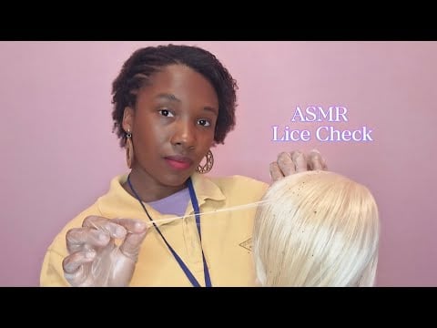 ASMR ROLEPLAY - CAIXA DE SUPERMERCADO TIRA PIOLHO DO SEU CABELO (CASEIRO COM VOZ SUAVE) 