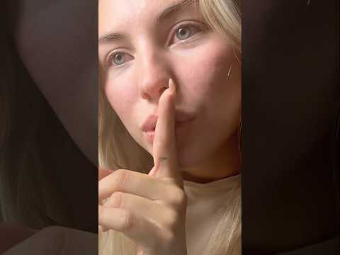Psycho Thriller  Frau droht mit Mundhalten! 🤫  #asmr #relax#leise #mouthwhisper #mouthsounds