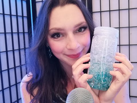 ASMR Slimy Liquid Sounds for Sleeping [german/deutsch]