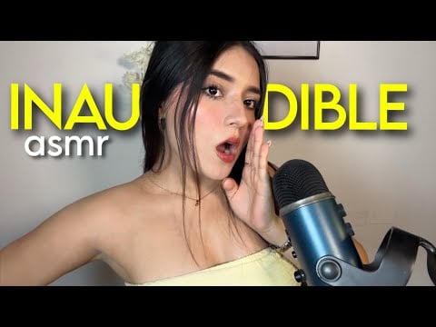 El MEJOR INAUDIBLE para dormir asmr 💗