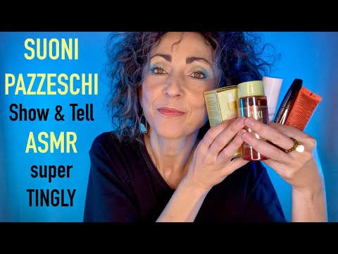 ASMR Whispering 💄MAKE-UP ARTIST MI REGALA MISTERY BOX  💄Show & Tell  TROPPO RILASSANTE