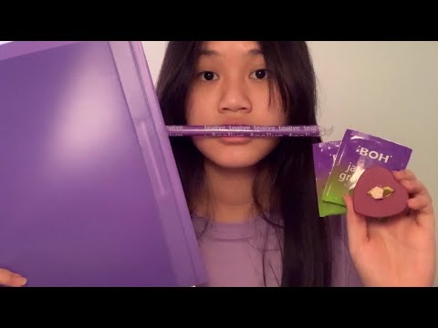 ASMR purple triggers 💜