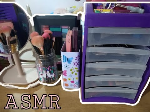 ASMR EN ESPAÑOL / MI PEQUEÑA COLECCIÓN DE MAQUILLAJE