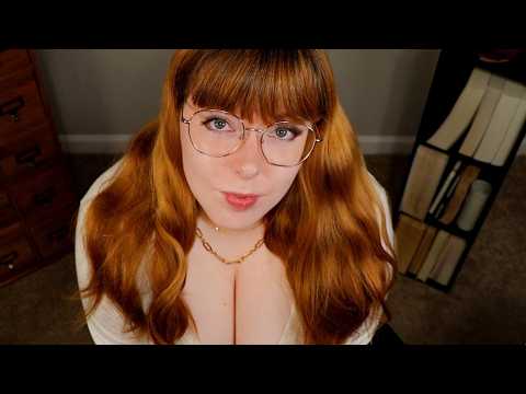 ASMR | Obsessive Nerdy Girl Sits WAY Too Close to You at the Library