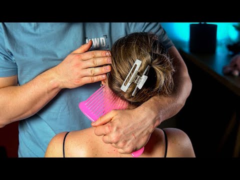 ASMR Migraine Treatment: NAPE ATTENTION for Instant Relief (No Talking)