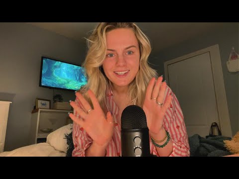 ASMR Energy Plucking, Hand Movements and Mouth Sounds | You'll fall asleep FAST!