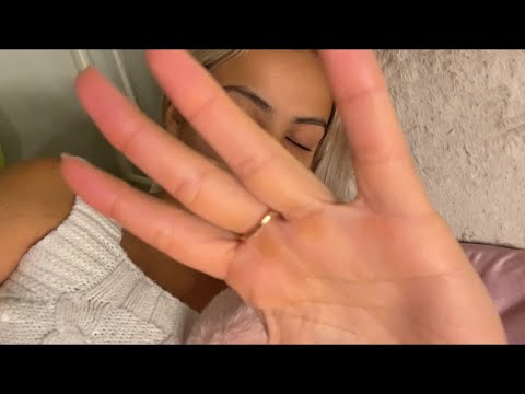 ASMR fall trigger words + hand movements 🍂🤎🫴🏻