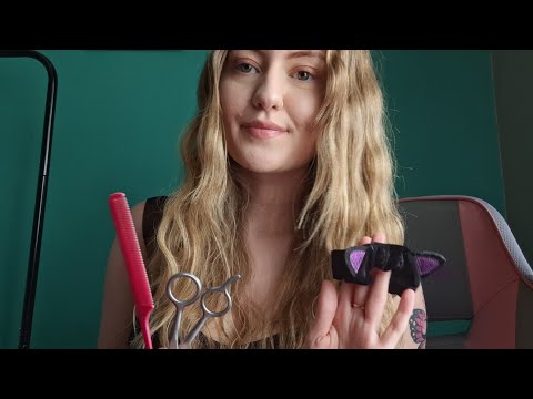 ASMR Friend Gives You A (Bad) Haircut 💇‍♀️