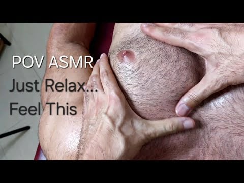POV ASMR Full Head, Face, Chest & Belly Button Massage – Deep Relaxation & Tingles , Calm & Sleep