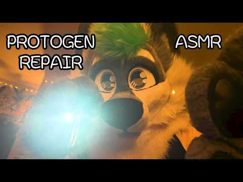 Protogen Visor Repair [FURRY ASMR]
