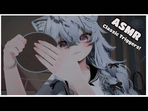 【ASMR Vrchat】Classic ASMR Triggers! ♥ Tapping ♥ Ear cupping ♥