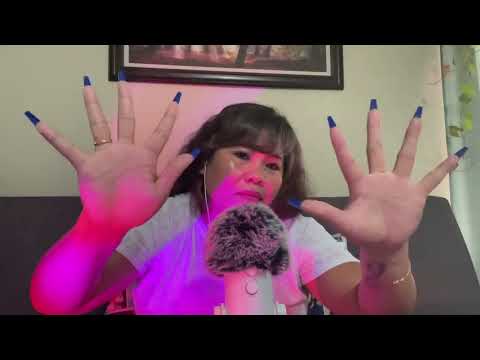 ASMR FAST & AGGRESSIVE TRIGGERS  [ Fast & Aggressive Nails TAPPING ] Finger Fluttering,No talking