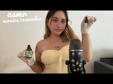 ASMR nervios craneales en 7 MINUTOS | chequeo médico rápido 