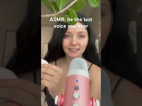be the last voice you hear 🤍#asmr #girlfriendasmr #sleepasmr #whisper #cozyasmr