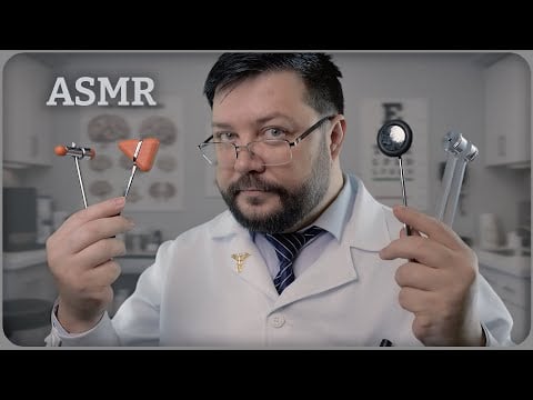 ASMR Detailed Cranial Nerve Exam (Soft Spoken Medical RP)
