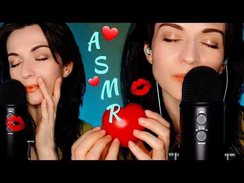 Многослойный АСМР ❣️ МАКСИМАЛЬНО близкий НЕРАЗБОРЧИВЫЙ шёпот + ПОЦЕЛУИ с ушка на ушко🔹ASMR для сна🌛
