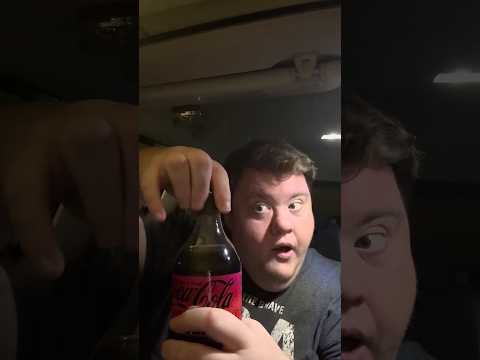 ASMR HAVE YOU HAD THE CHERRY FLOAT COKE ZERO? #asmr #asmrdrink #drink #short