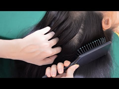 ASMR Scalp Scratching ~ Hair Play ~ Hair Brushing Tingly For Deep Sleep