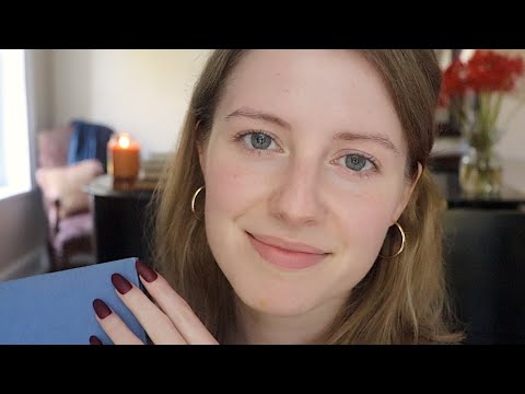 ASMR 🍂 Long Nail Tapping & Scratching 📚 Cozy Fall Books