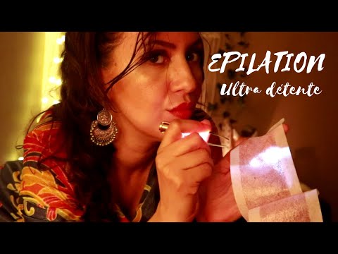 💤 ASMR - une épilation et soin doux pour s'endormir en beauté - sons et chuchotement relaxants