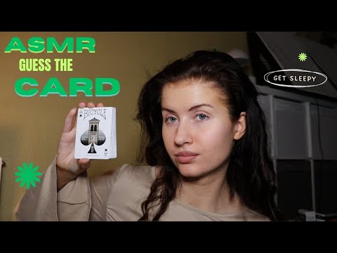 ASMR Guess The Random Card ♠️♦️♣️♥️ and Go To SLEEP 😴💤 (whispered voiceover) 